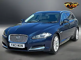 Used 2013 Jaguar Xf Premium Luxury Sportbrake Blue - Interior and Exterior details 19