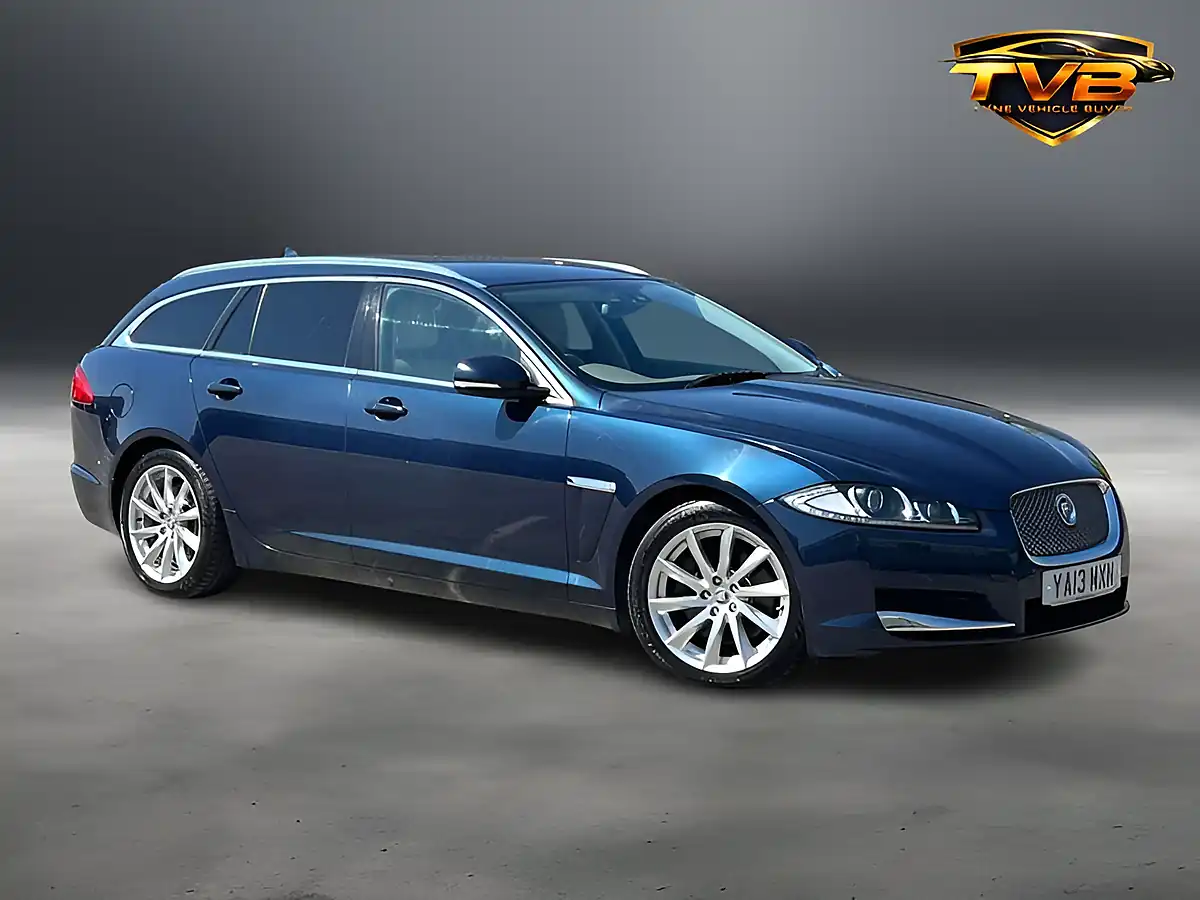 Used 2013 Jaguar Xf Premium Luxury Sportbrake Blue - Interior and Exterior details 2