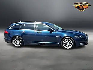 Used 2013 Jaguar Xf Premium Luxury Sportbrake Blue - Interior and Exterior details 4