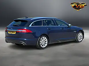 Used 2013 Jaguar Xf Premium Luxury Sportbrake Blue - Interior and Exterior details 7