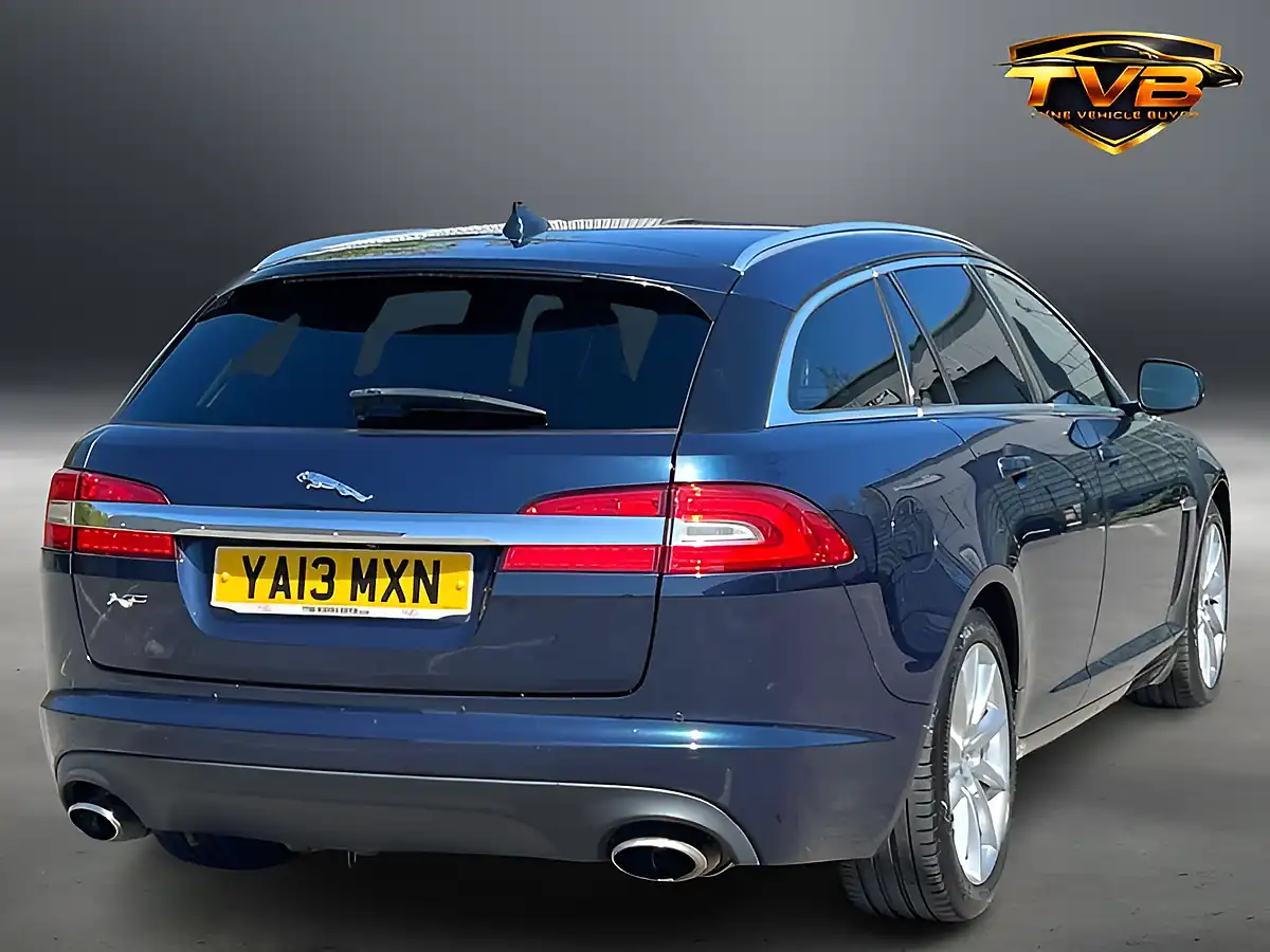 Used 2013 Jaguar Xf Premium Luxury Sportbrake Blue - Interior and Exterior details 8