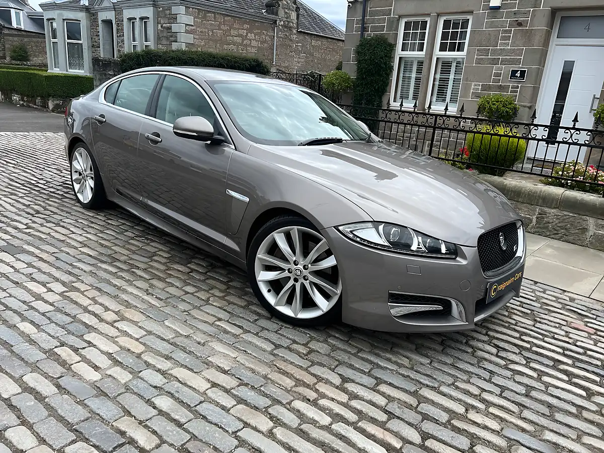 Used 2013 Jaguar Xf S Portfolio Lunar Grey - Front View