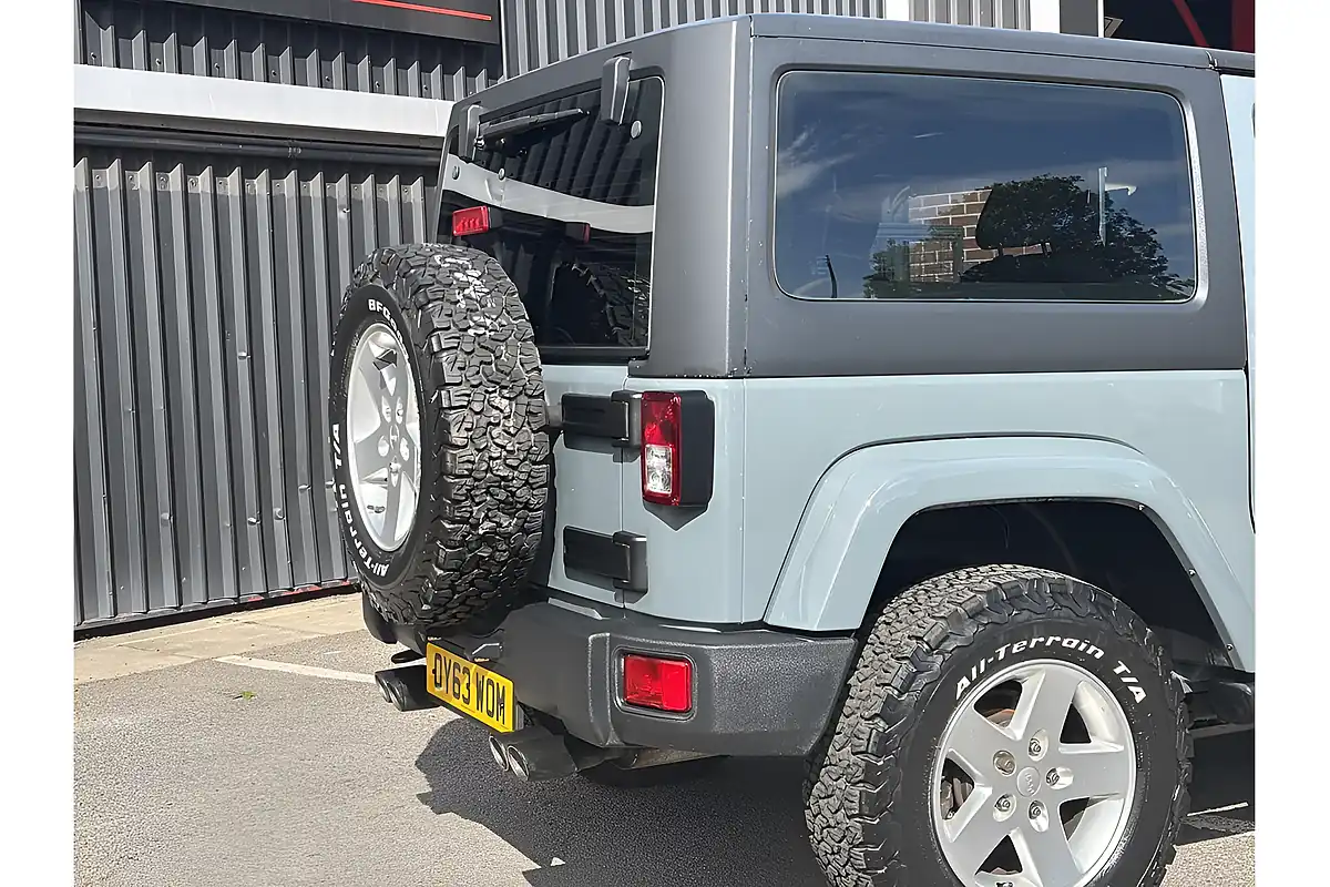 Used 2013 Jeep Wrangler Sahara Grey - Interior and Exterior details 4