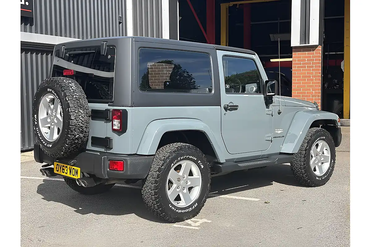Used 2013 Jeep Wrangler Sahara Grey - Interior and Exterior details 5