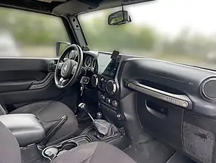 Used 2013 Jeep Wrangler Sport Black - Interior and Exterior details 11
