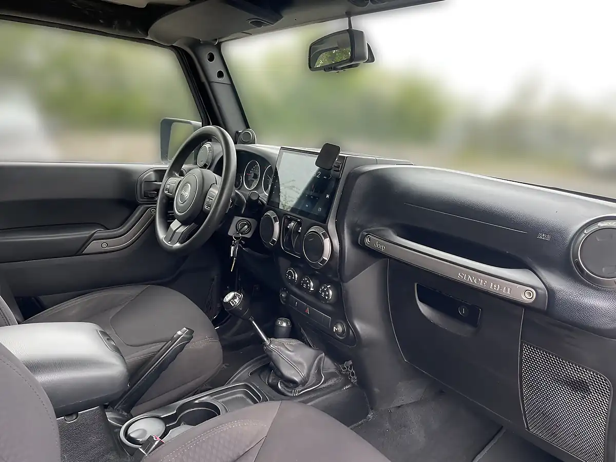 Used 2013 Jeep Wrangler Sport Black - Interior and Exterior details 11
