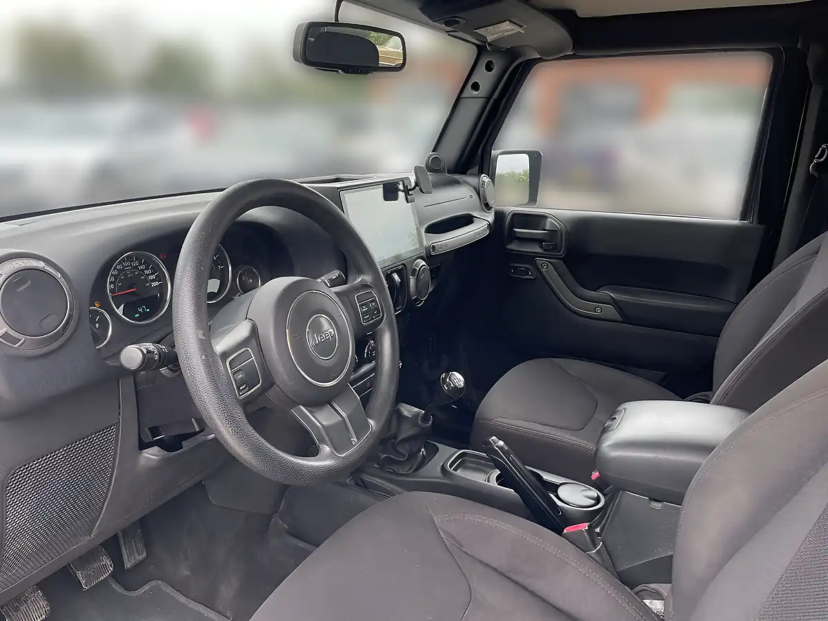 Used 2013 Jeep Wrangler Sport Black - Interior and Exterior details 13
