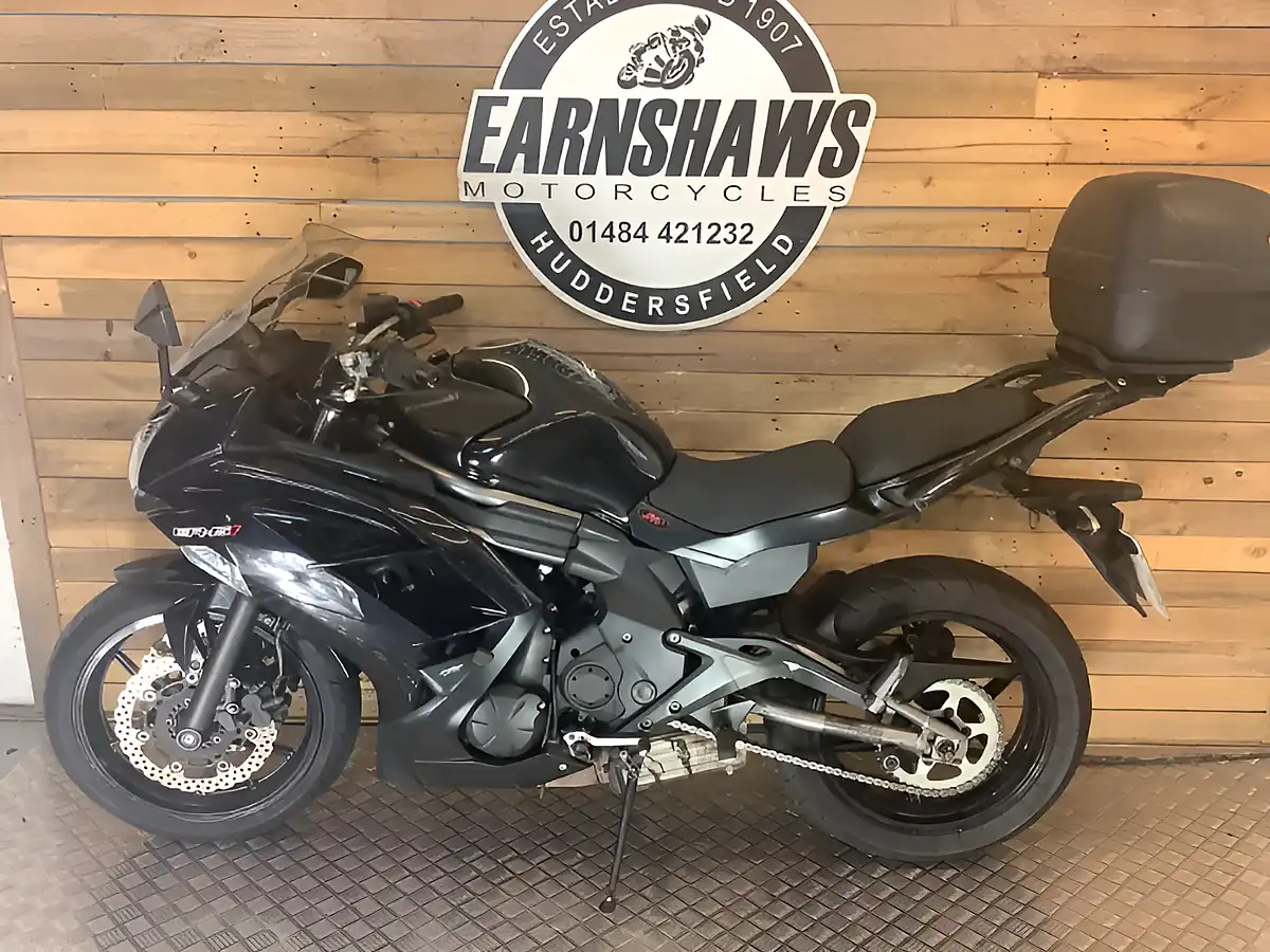 Used 2013 Kawasaki ER-6 Black - Interior and Exterior details 2