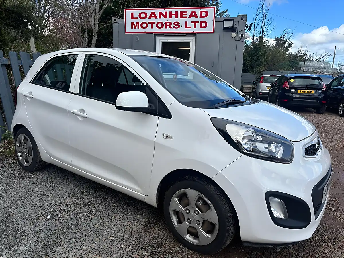 Used 2013 Kia Picanto 1 White - Interior and Exterior details 2