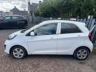 Used 2013 Kia Picanto 1 White - Interior and Exterior details 7