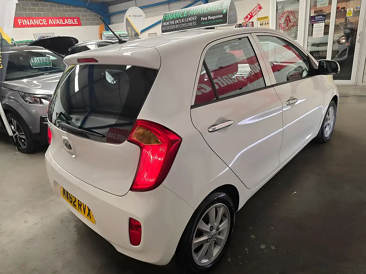 Used 2013 Kia Picanto 2 White - Interior and Exterior details 13
