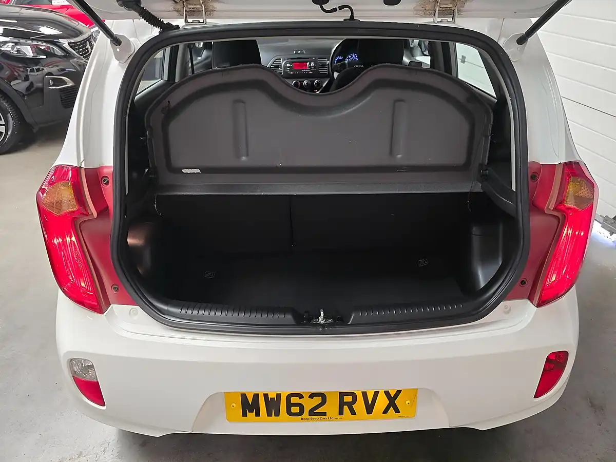 Used 2013 Kia Picanto 2 White - Interior and Exterior details 8