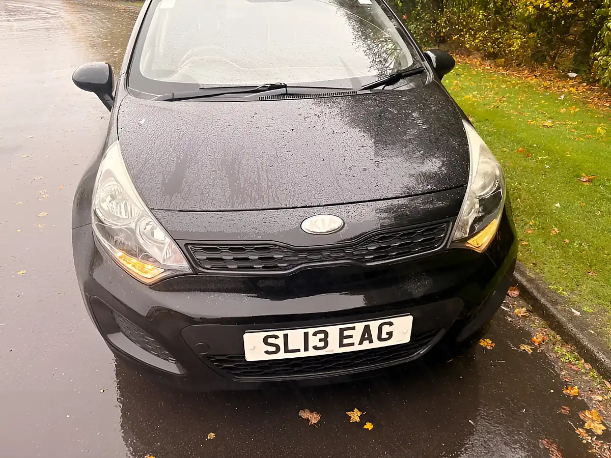 Used 2013 Kia Rio 1 Black - Interior and Exterior details 11