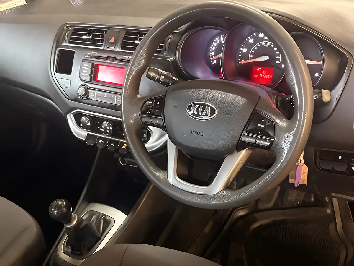 Used 2013 Kia Rio 1 Red - Interior and Exterior details 11