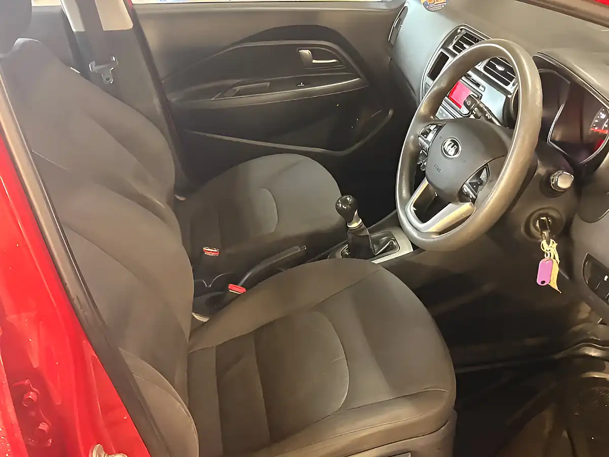 Used 2013 Kia Rio 1 Red - Interior and Exterior details 12