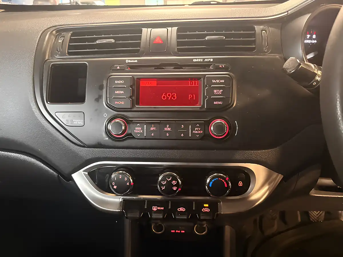Used 2013 Kia Rio 1 Red - Interior and Exterior details 14