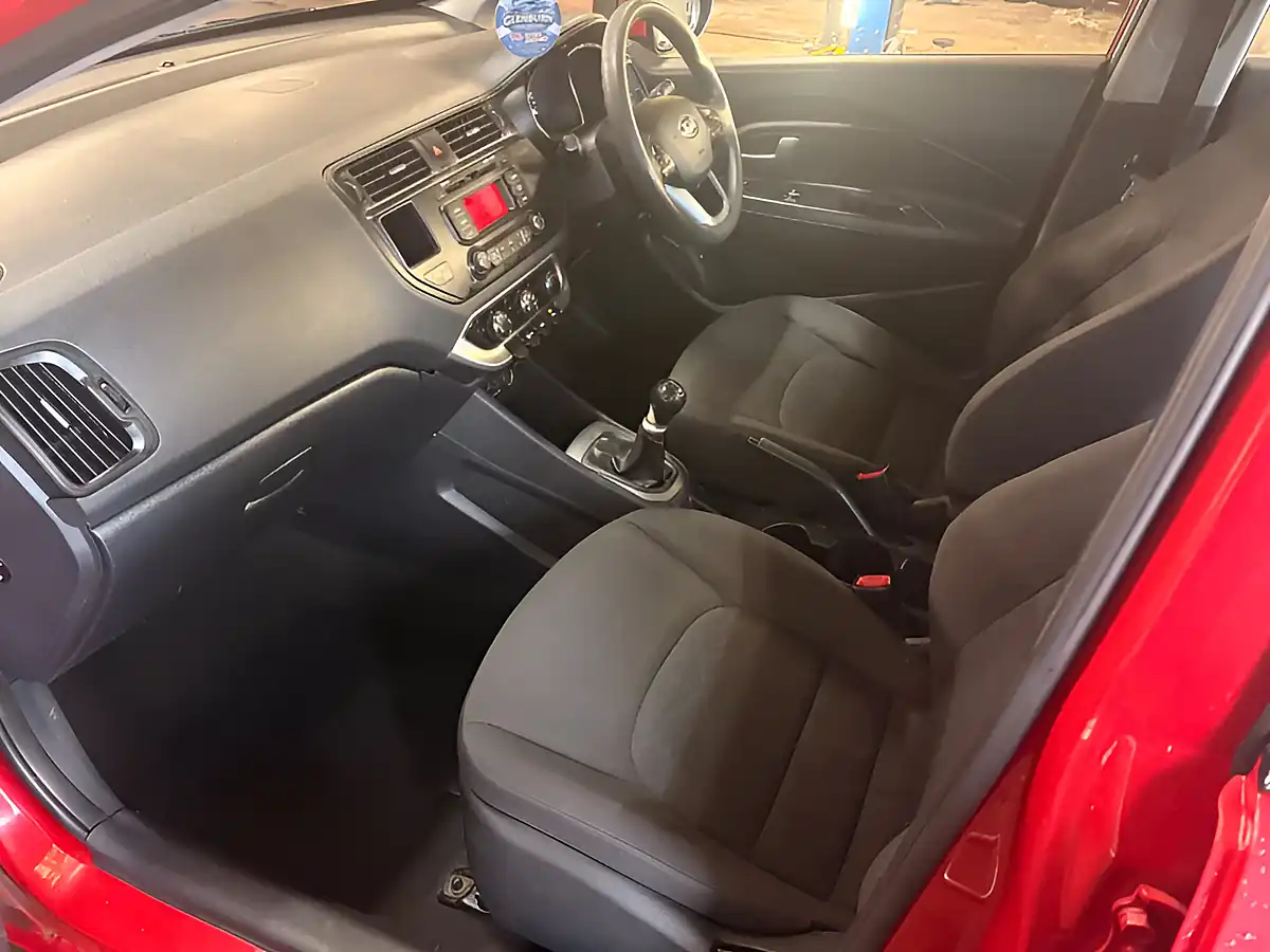 Used 2013 Kia Rio 1 Red - Interior and Exterior details 15