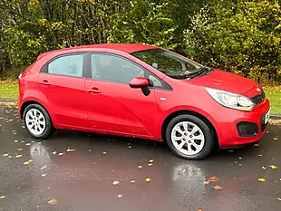 Used 2013 Kia Rio 1 Red - Interior and Exterior details 2