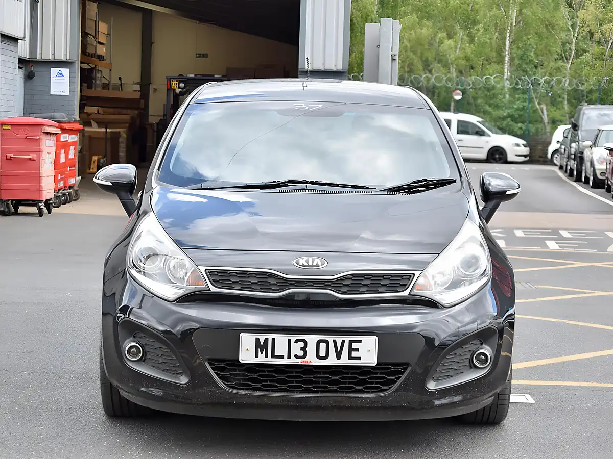 Used 2013 Kia Rio 3 Black - Interior and Exterior details 2