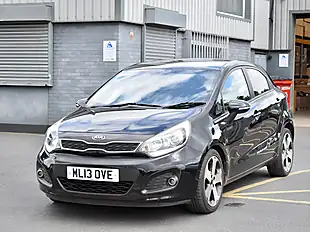 Used 2013 Kia Rio 3 Black - Interior and Exterior details 3