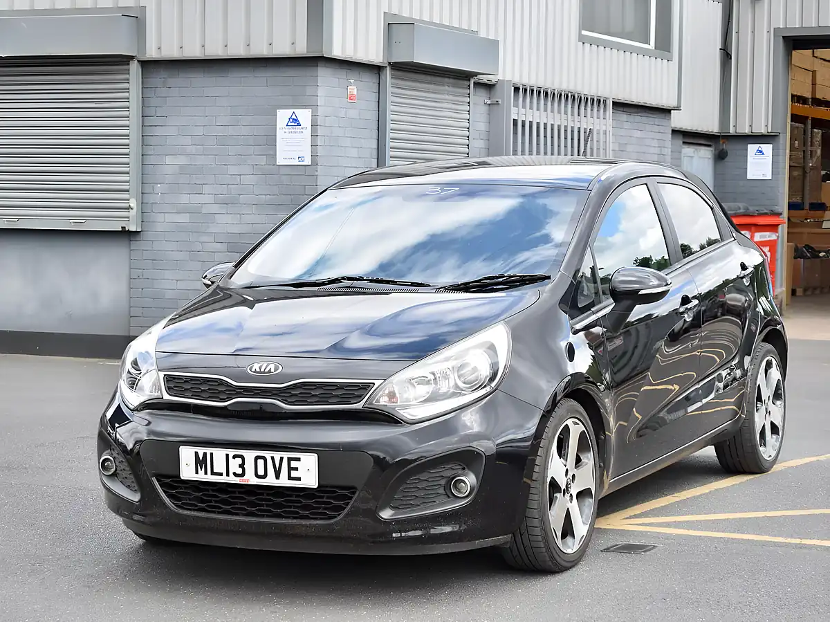 Used 2013 Kia Rio 3 Black - Interior and Exterior details 3