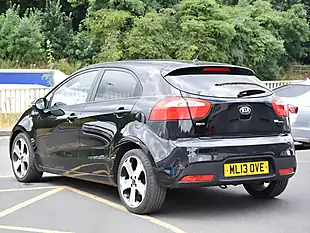 Used 2013 Kia Rio 3 Black - Interior and Exterior details 5