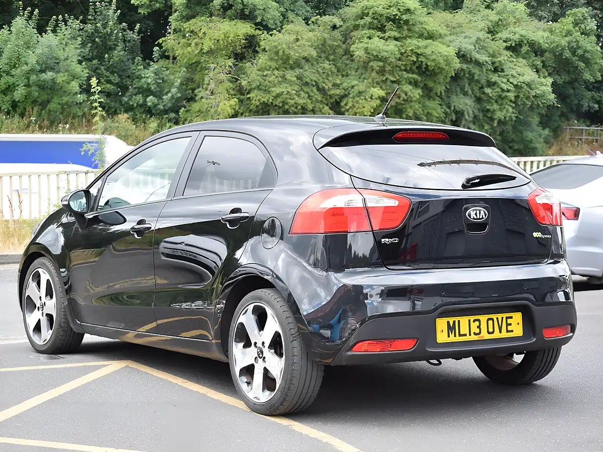 Used 2013 Kia Rio 3 Black - Interior and Exterior details 5