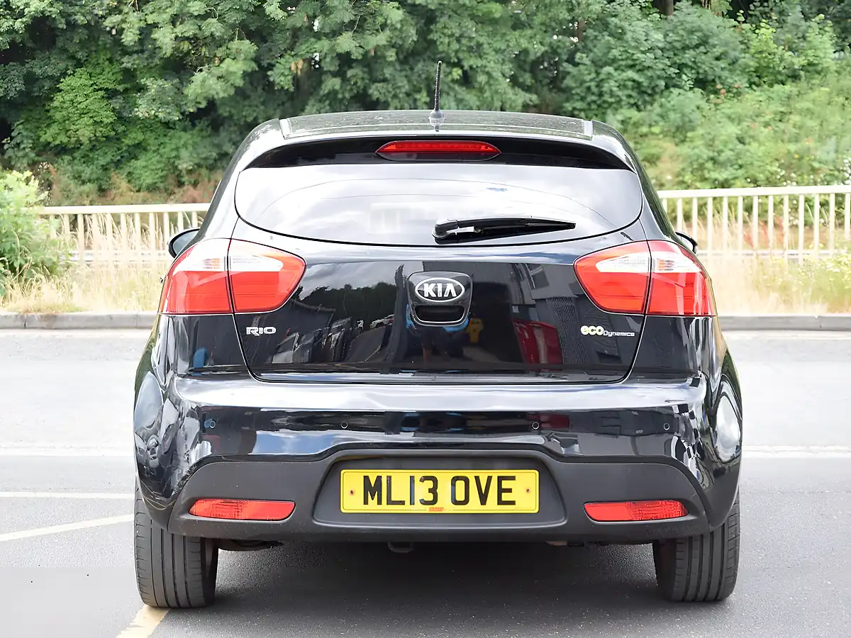 Used 2013 Kia Rio 3 Black - Interior and Exterior details 6