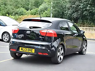Used 2013 Kia Rio 3 Black - Interior and Exterior details 9