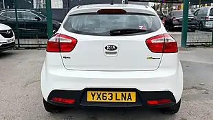 Used 2013 Kia Rio Ecodynamics 2 White - Interior and Exterior details 4
