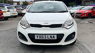 Used 2013 Kia Rio Ecodynamics 2 White - Interior and Exterior details 8