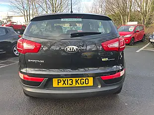 Used 2013 Kia Sportage Ecodynamics 1 Black - Interior and Exterior details 5
