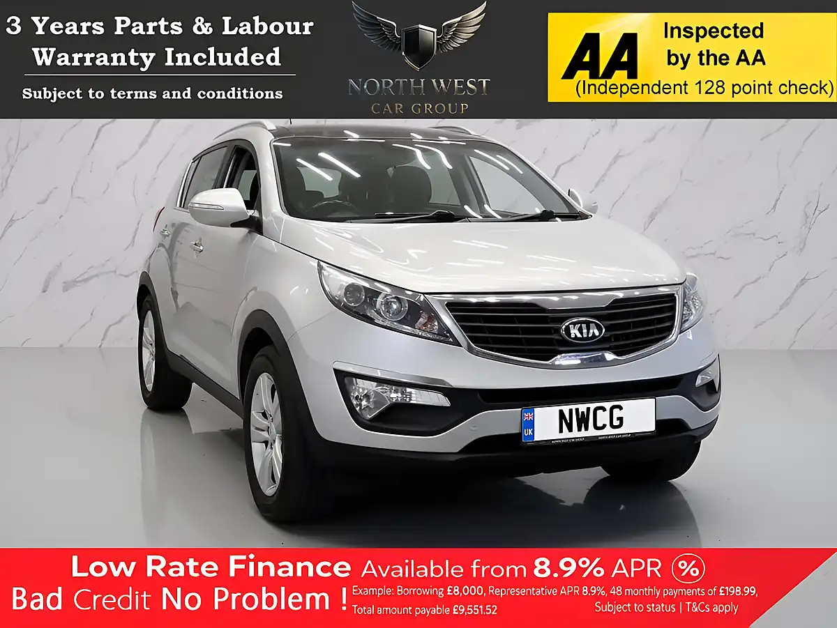 Used 2013 Kia Sportage Ecodynamics 2 Silver - Front View