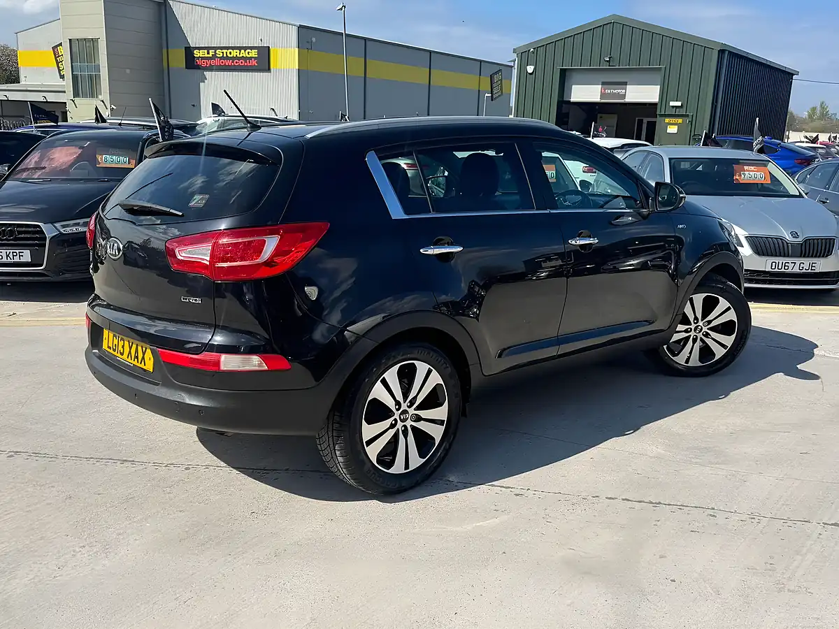 Used 2013 Kia Sportage KX-3 Black - Interior and Exterior details 11