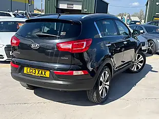 Used 2013 Kia Sportage KX-3 Black - Interior and Exterior details 12