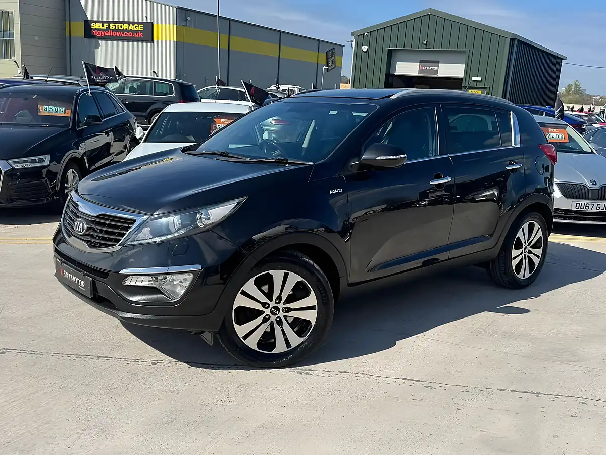 Used 2013 Kia Sportage KX-3 Black - Interior and Exterior details 3