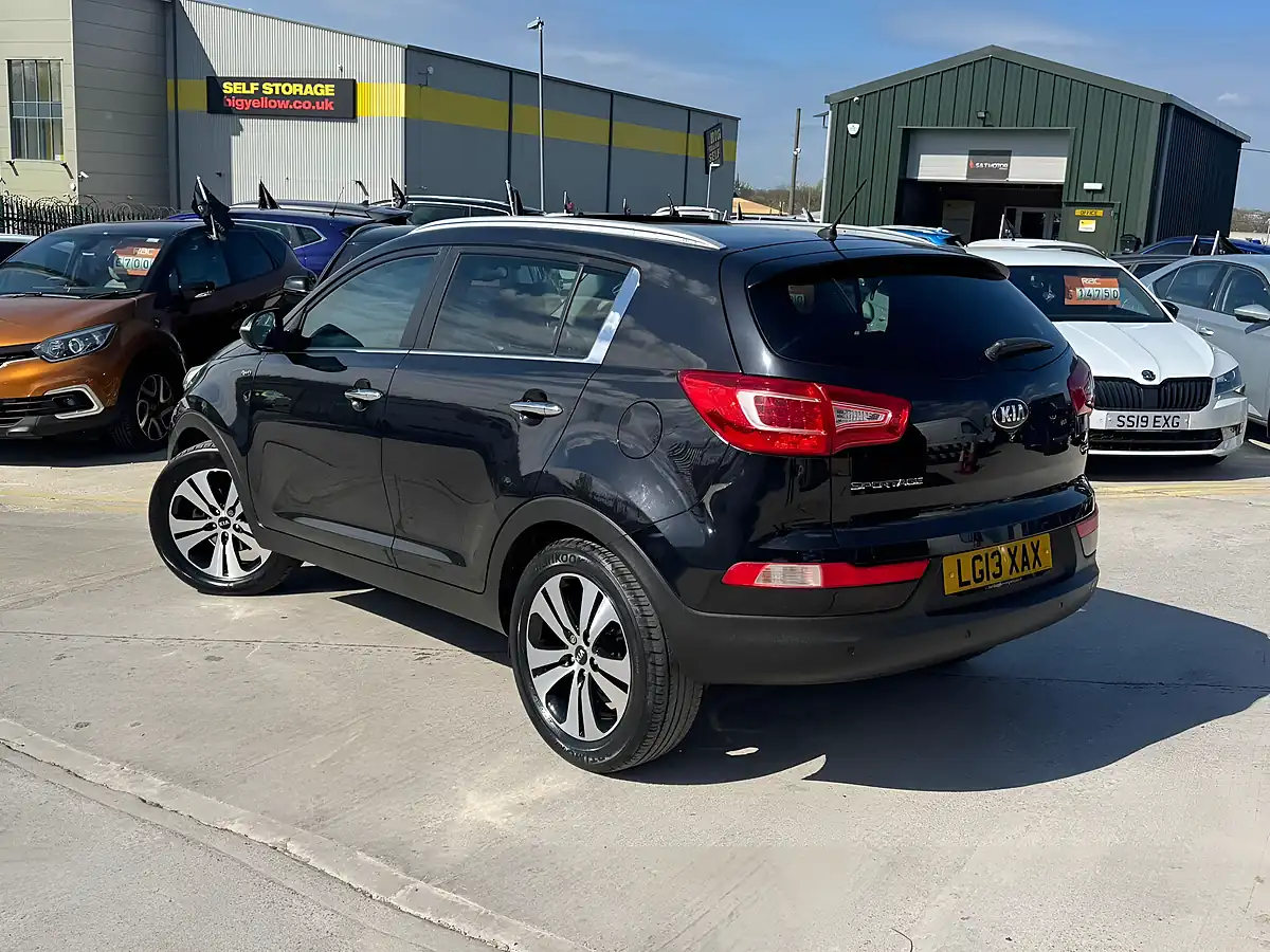 Used 2013 Kia Sportage KX-3 Black - Interior and Exterior details 4