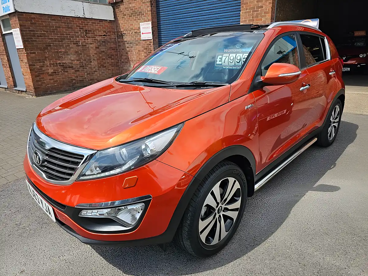 Used 2013 Kia Sportage KX-3 Orange - Interior and Exterior details 2
