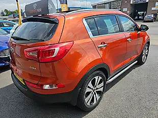 Used 2013 Kia Sportage KX-3 Orange - Interior and Exterior details 4