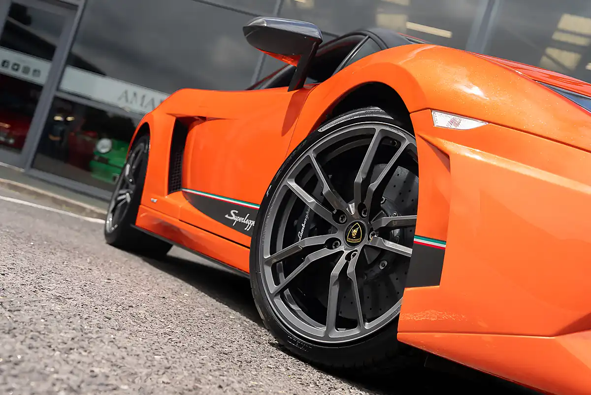 Used 2013 Lamborghini Gallardo Superleggera Edizione Tecnica Orange - Interior and Exterior details 10