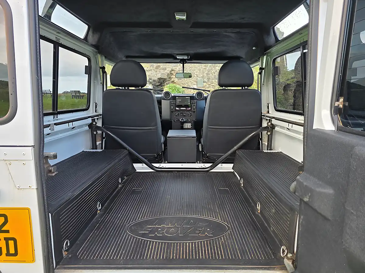 Used 2013 Land Rover Defender 90 Hard Top White - Interior and Exterior details 13