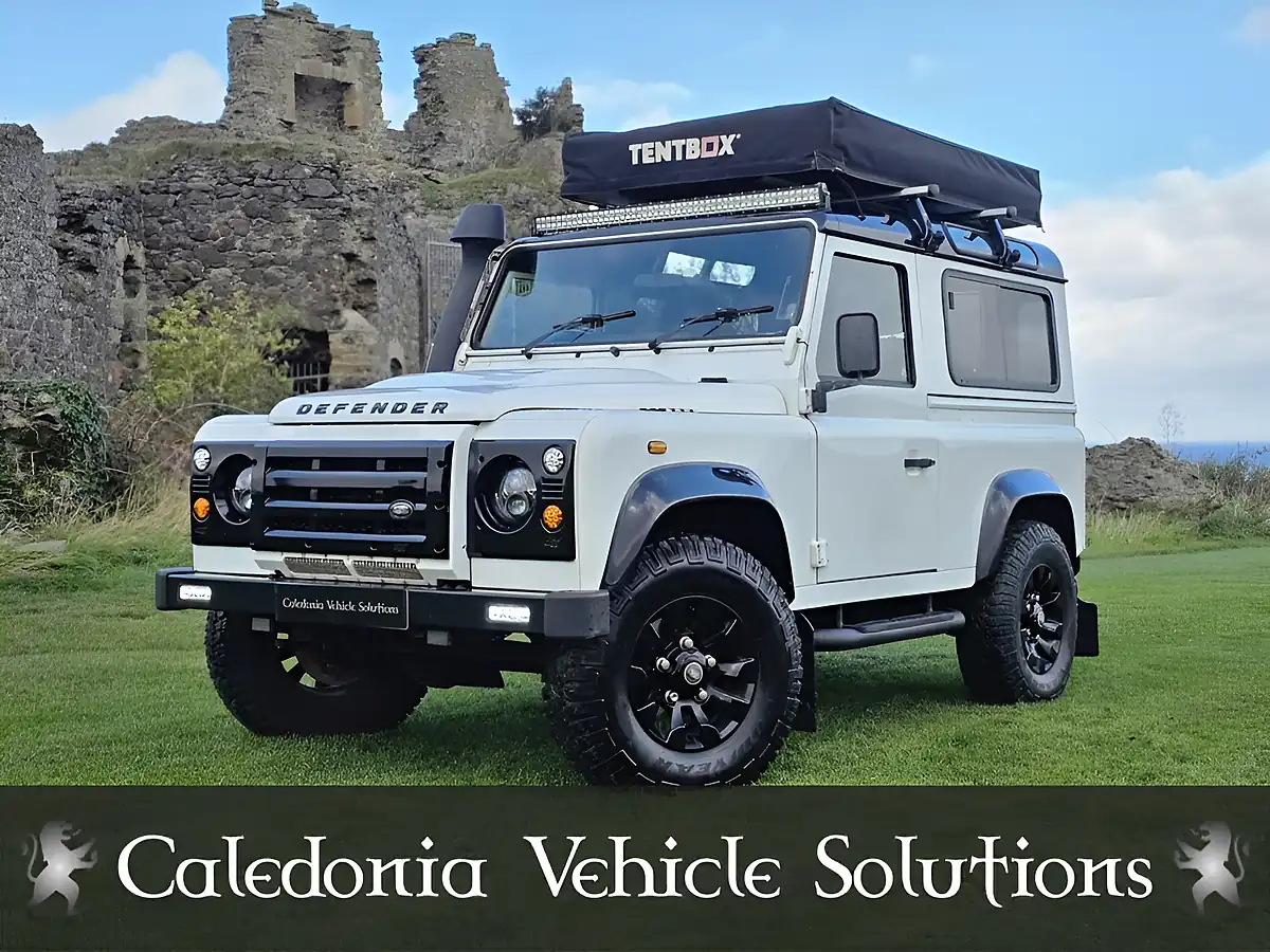 Used 2013 Land Rover Defender 90 Hard Top White - Interior and Exterior details 2