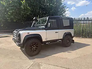 Used 2013 Land Rover Defender 90 Xs Hard Top Silver - Interior and Exterior details 2