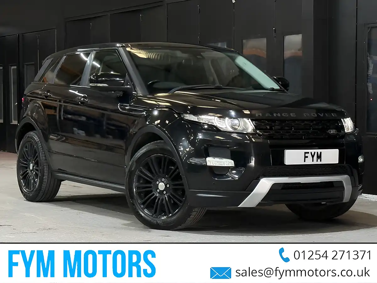 Used 2013 Land Rover Range Rover Evoque Dynamic Black - Front View