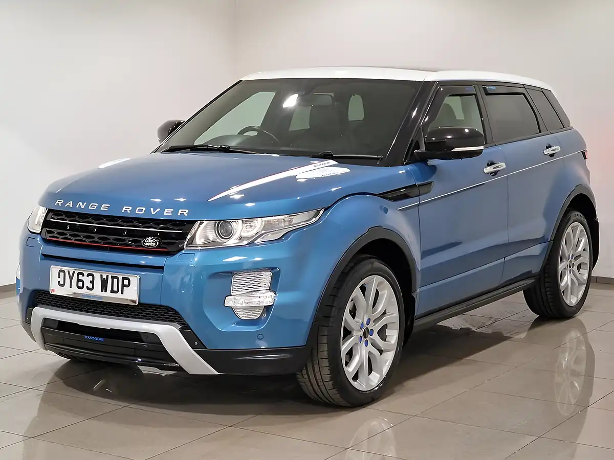 Used 2013 Land Rover Range Rover Evoque Dynamic Lux Mauritius Blue - Interior and Exterior details 3