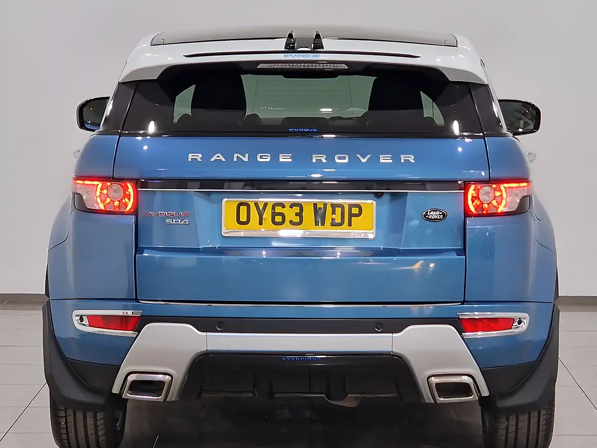 Used 2013 Land Rover Range Rover Evoque Dynamic Lux Mauritius Blue - Interior and Exterior details 5
