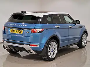 Used 2013 Land Rover Range Rover Evoque Dynamic Lux Mauritius Blue - Interior and Exterior details 6