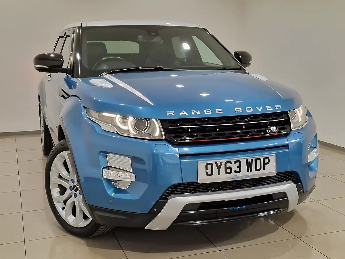 Used 2013 Land Rover Range Rover Evoque Dynamic Lux Mauritius Blue - Interior and Exterior details 8