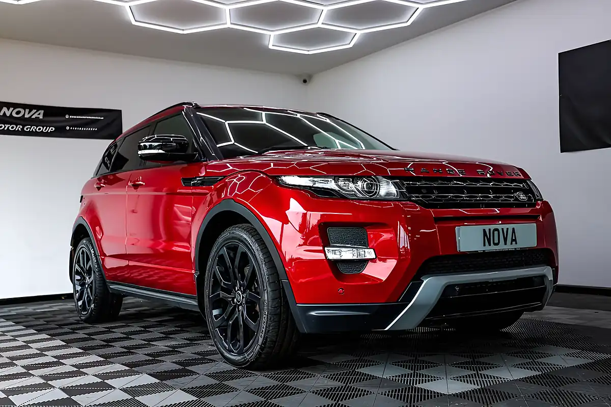 Used 2013 Land Rover Range Rover Evoque Dynamic Red - Interior and Exterior details 2