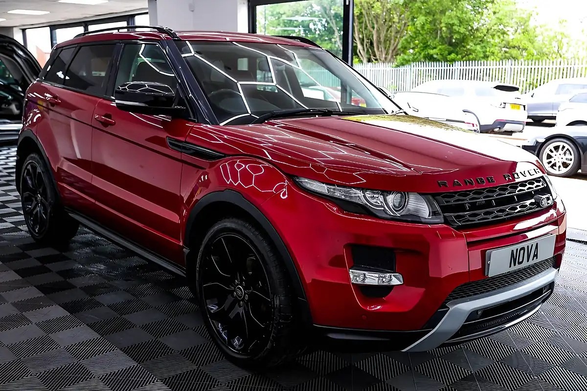 Used 2013 Land Rover Range Rover Evoque Dynamic Red - Interior and Exterior details 8